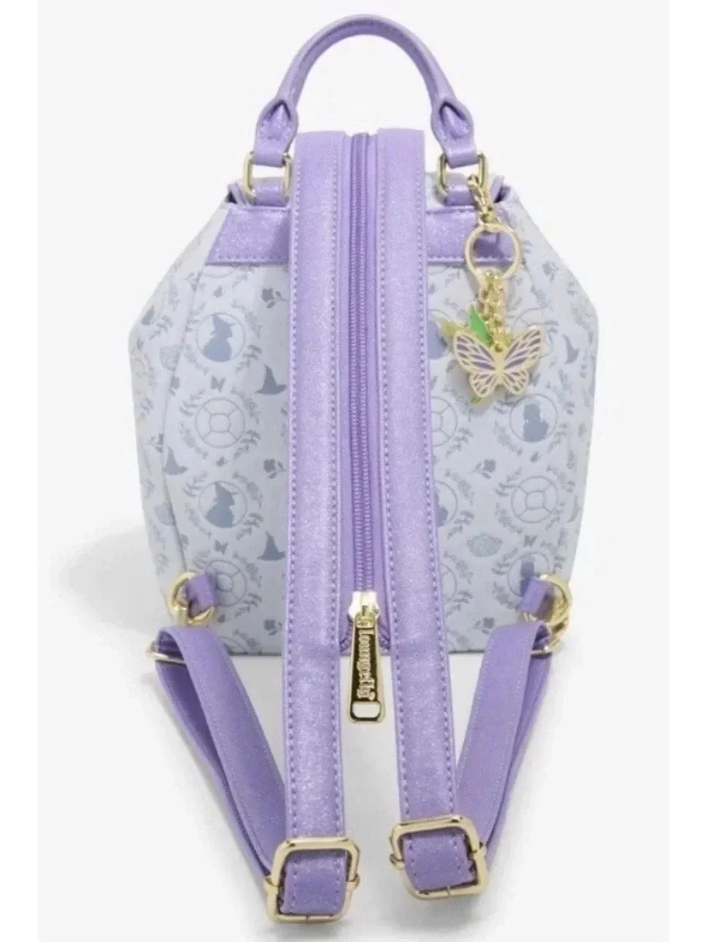 Loungefly Wicked Elphaba Glinda Silhouette Micro Mini Backpack Purple NWT